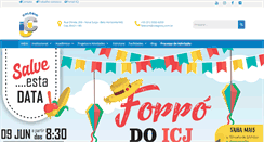Desktop Screenshot of colegioicj.com.br